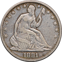 1880 and eight additional low-mintage halves, plus 1891