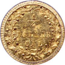 1874 (BG-875) quarter-dollar, PCGS MS-64