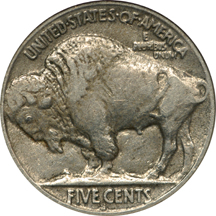 1926-S Buffalo nickel, ANACS AU-50