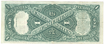 1917 $1.00 Star.  XF.
