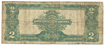 1899 $2.00 Star.  VG.