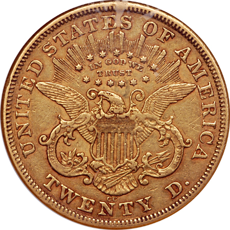 1875-CC NGC XF-40.