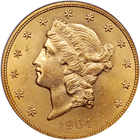 1904 PCGS MS-62.