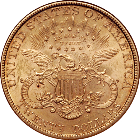 1878 NGC MS-61.