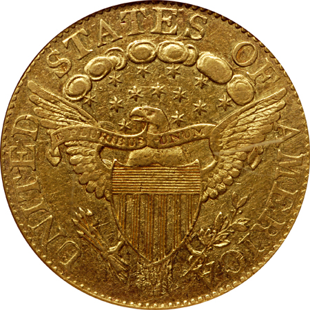 1802/1 Heraldic Eagle. NGC XF-45.