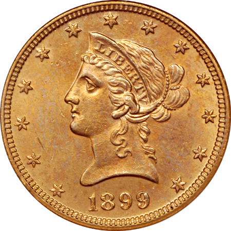 1899 NGC MS-63.