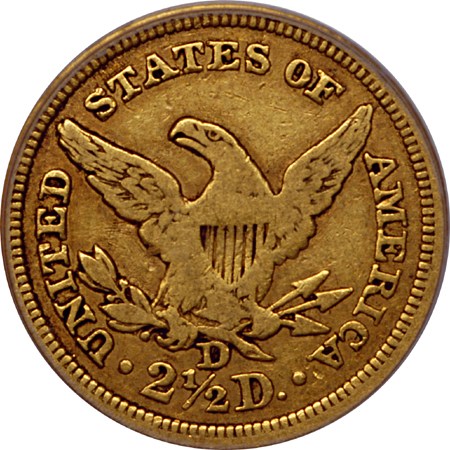 1844-D PCGS VF-30.