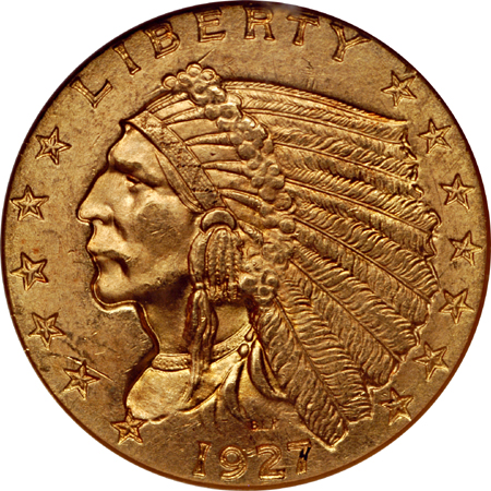 1927 NGC MS-64.