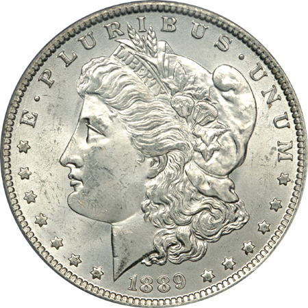 1889-O PCGS MS-64.