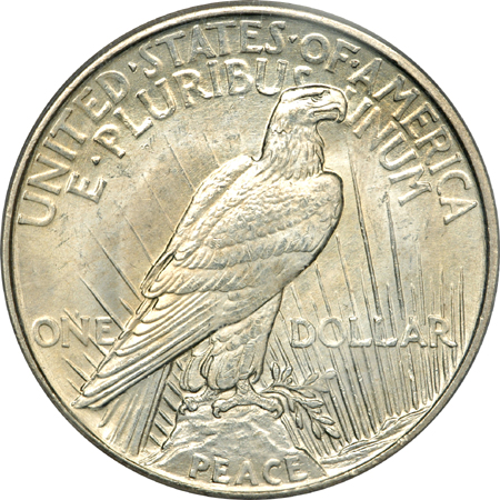 1921 PCGS MS-64.