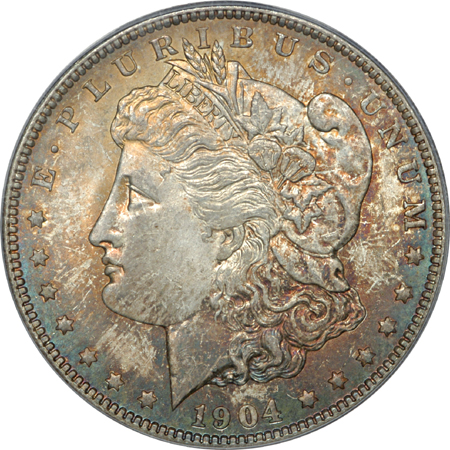 1890-O and 1904-O, PCGS.