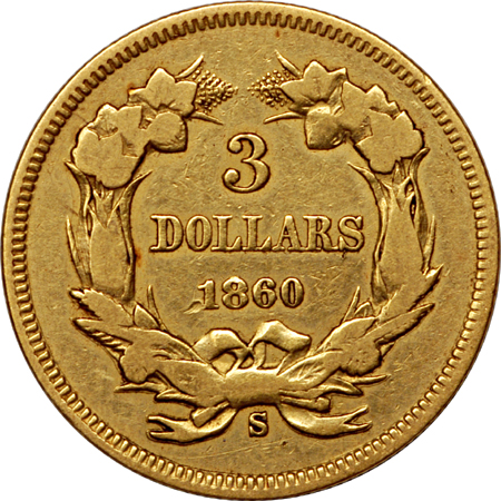 1860-S VF.