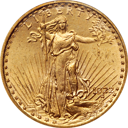 Two 1922 PCGS MS-63.