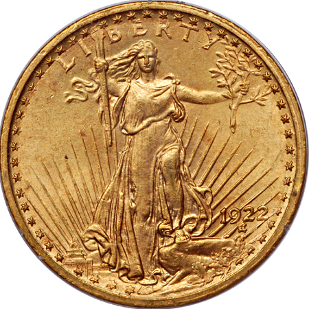 Two 1922 PCGS MS-63.