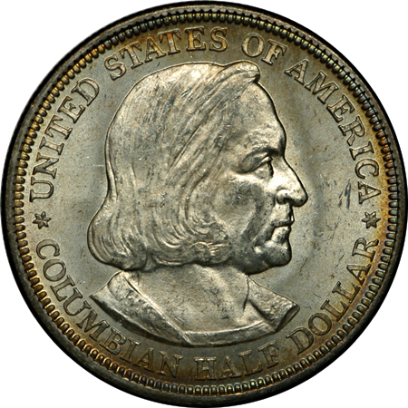 Roll (20 Pieces) of 1892 Columbian. MS-64.