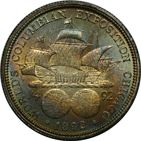 Roll (20 Pieces) of 1892 Columbian. MS-64.