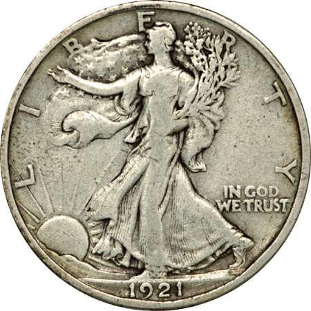 1921-D VF.