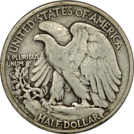 1921-D VF.