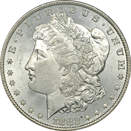 1882-CC PCGS MS-66.