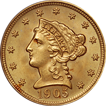 1905 PCGS MS-65.