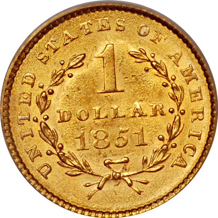 1851 PCGS MS-63.