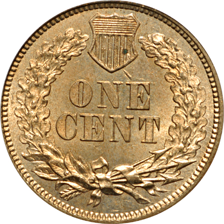 1860 "Pointed Bust" PCGS MS-64.