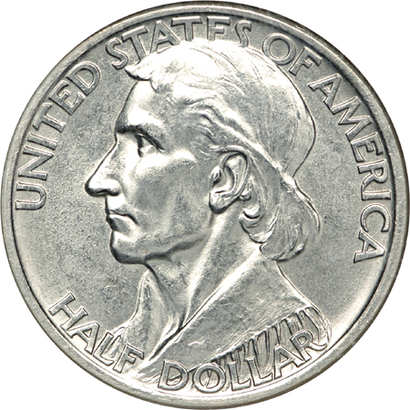 1935/1934 (PDS) Boone commemorative half-dollars.