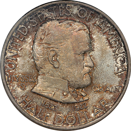 1922 Grant. NGC MS-65.