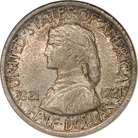 1921 Missouri. NGC MS-64.