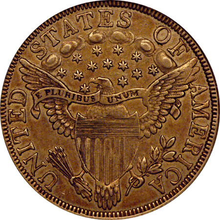 1799 Small Stars Obverse, Breen-6838, Taraszka-18, R-5. NGC AU-55.