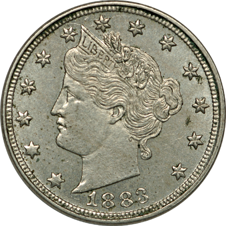 Sixteen Liberty Head Nickels.