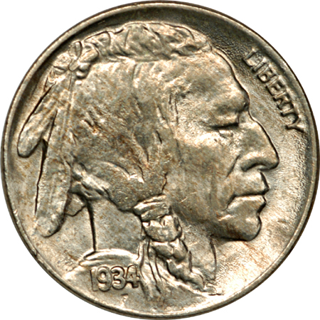 Ten Buffalo Nickels.