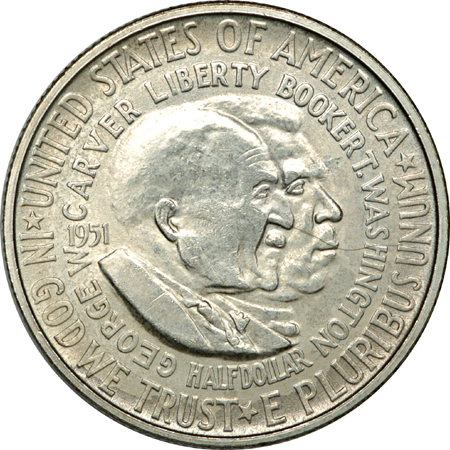 Eleven commemorative half-dollars.