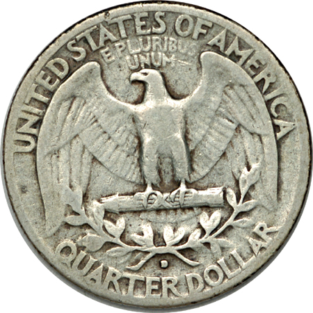 1932-D (x2) and 1932-S Washington quarters.