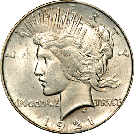 1921 PCGS MS-64.