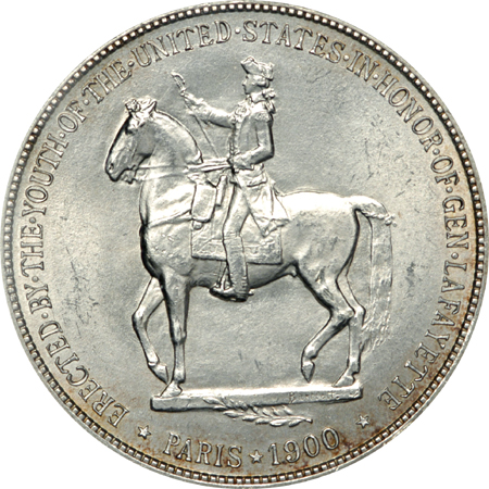 1900 Lafayette Dollar. PCGS MS-64.