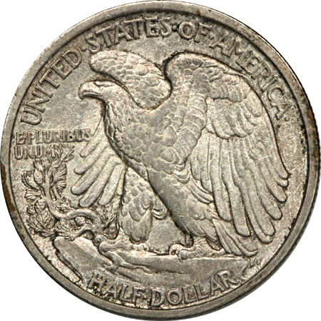 1917-D Obverse. MS-62.