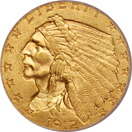 1912 PCGS MS-63.