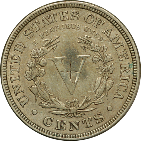 Album (1883 - 1912-S) of Liberty Head nickels.