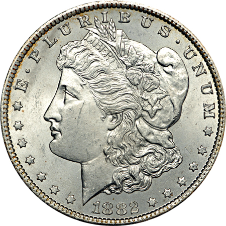 Two Albums (1878 - 1890-S and 1891 - 1921-S) of Morgan dollars.