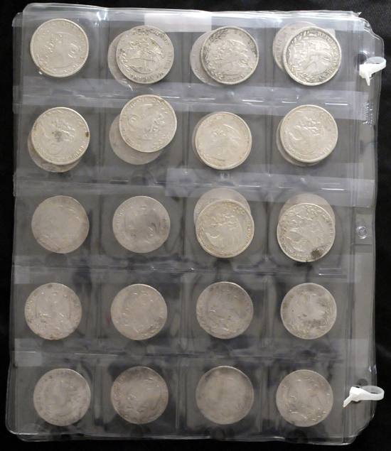 Thirty Cap and Rays Mexican 8 Reales.
