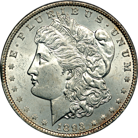 Album (1878 - 1921) Morgan dollar date set.