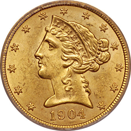 1904 PCGS MS-63.