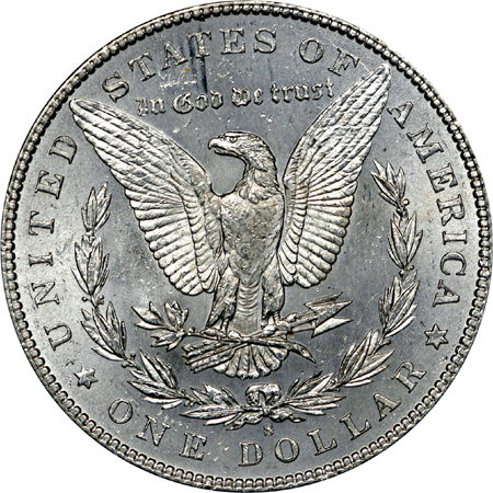 1896-S "Vam-8," PCGS MS-63.