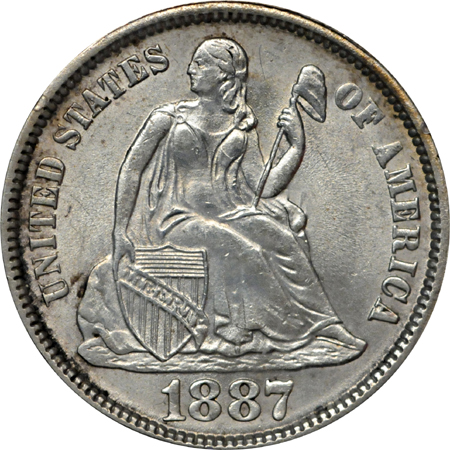 1887 PCGS MS-63.