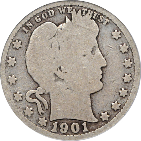 1901-S PCGS GD-4.