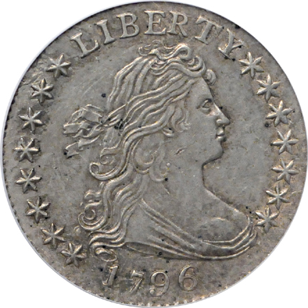 1796 "JR-2, R.4," PCGS Genuine.