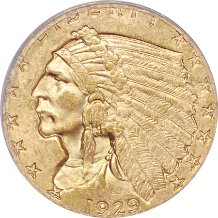 1929 PCGS MS-62.