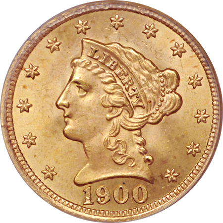 1900 PCGS MS-65.