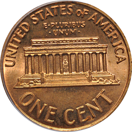 1972 doubled-die Lincoln cent, PCGS MS-64 RD.